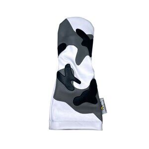 Sunfish White Snow Camo Fairway Golf Headcover Limited Edition